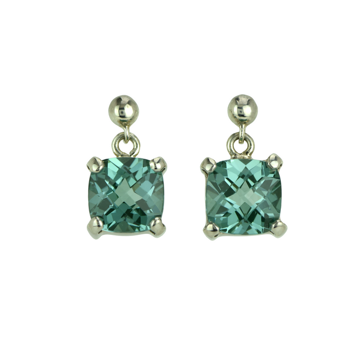 Paraiba Effect Spinel Earrings