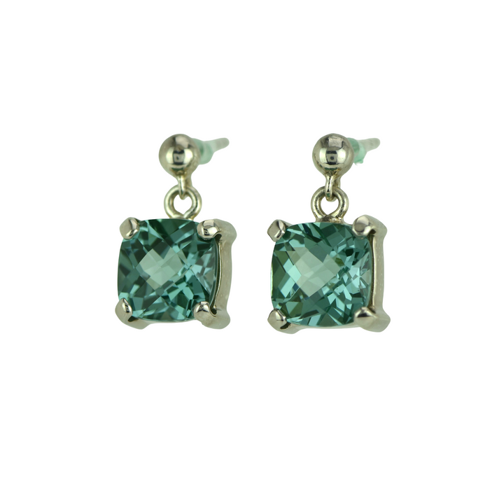 Paraiba Effect Spinel Earrings