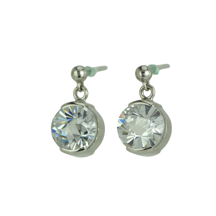 Diamond Simulant Earrings