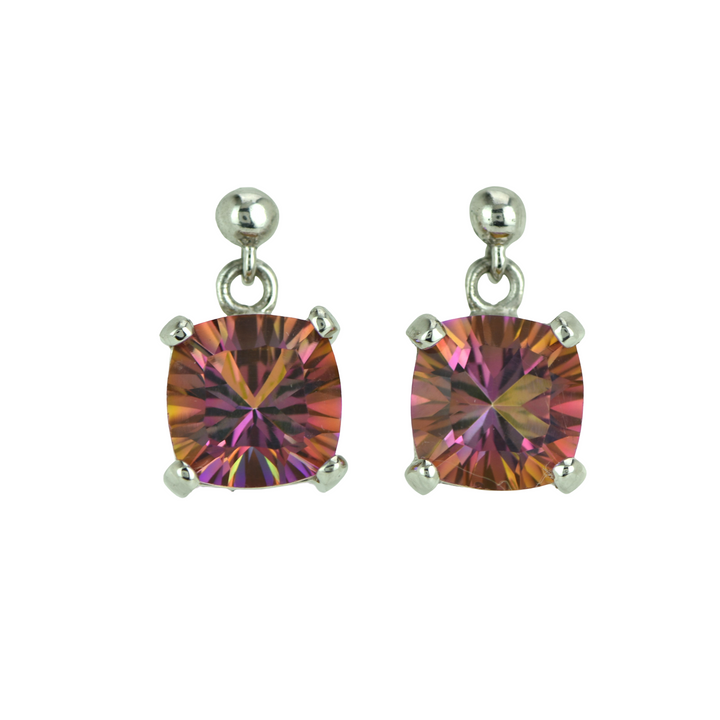 Sunstar Mystic Quartz Earrings