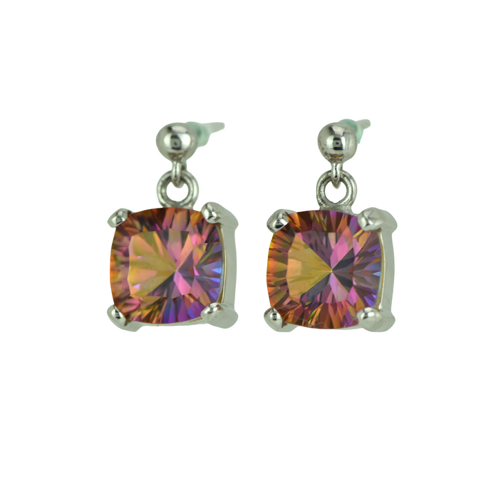 Sunstar Mystic Quartz Earrings