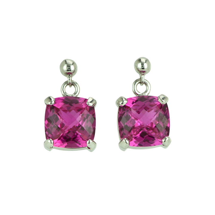 Parvarti Pink Sapphire Earrings