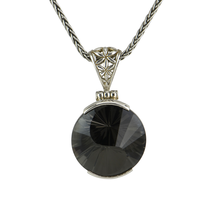 Midnight Mystic Quartz Pendant