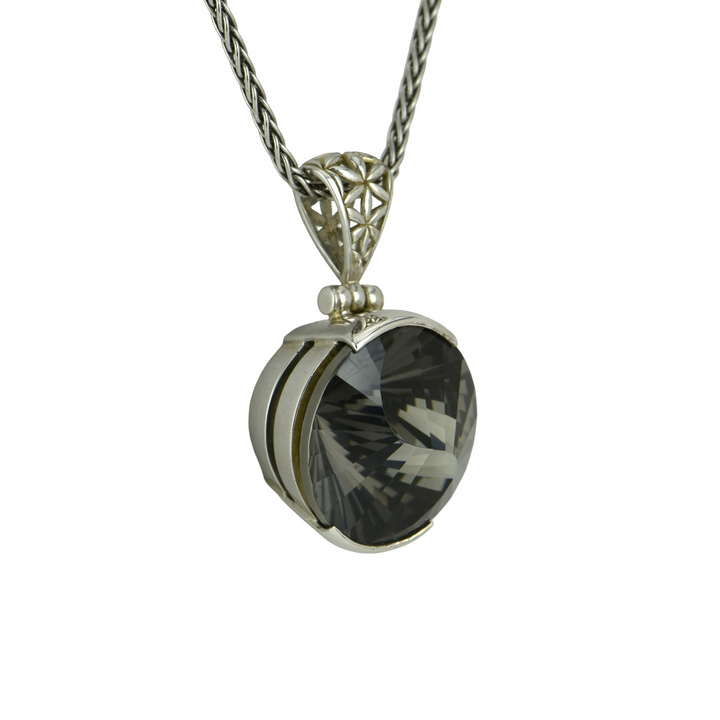 Midnight Mystic Quartz Pendant