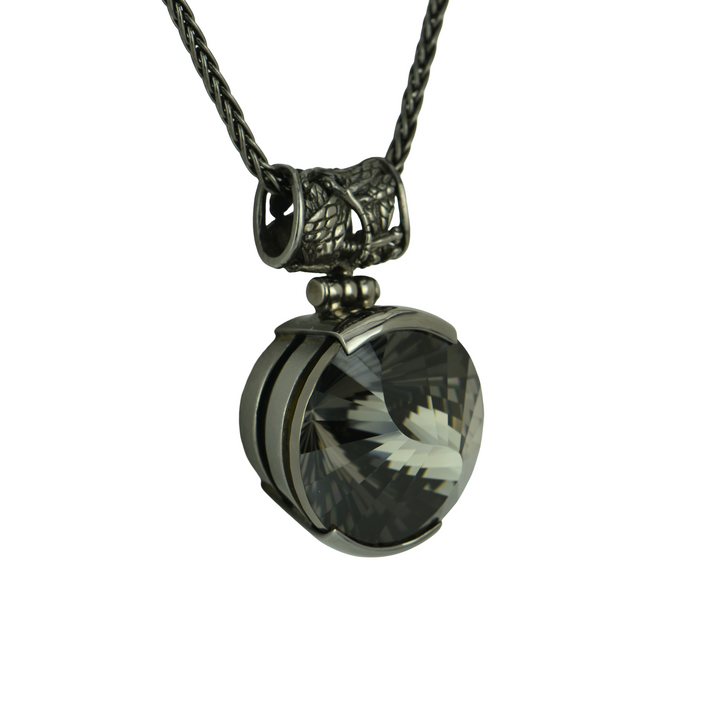 Midnight Mystic Quartz Pendant
