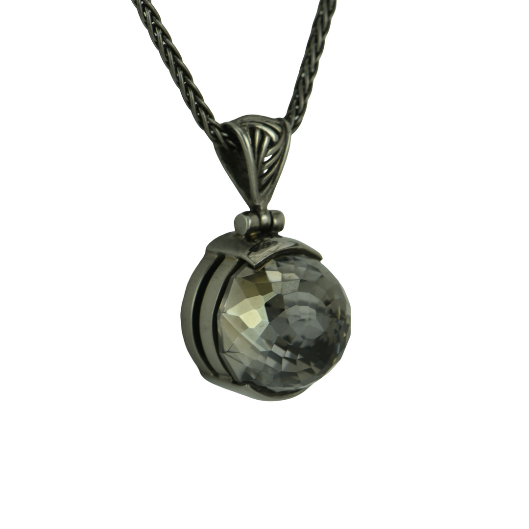 Midnight Mystic Quartz Pendant