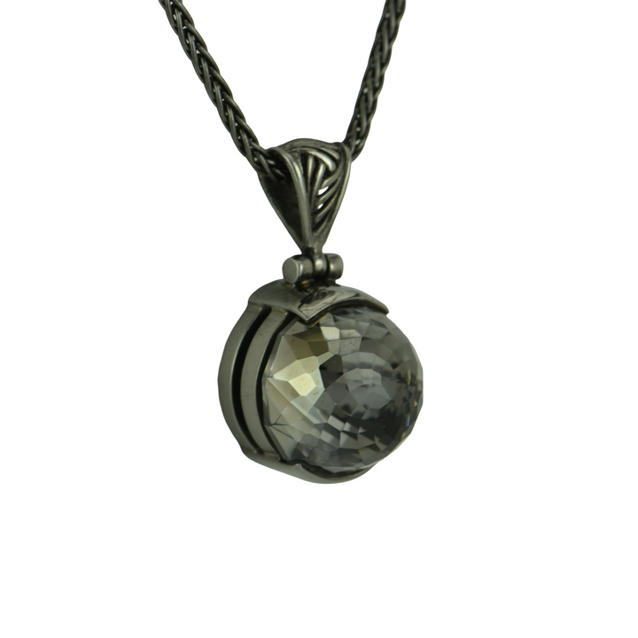 Midnight Mystic Quartz Pendant