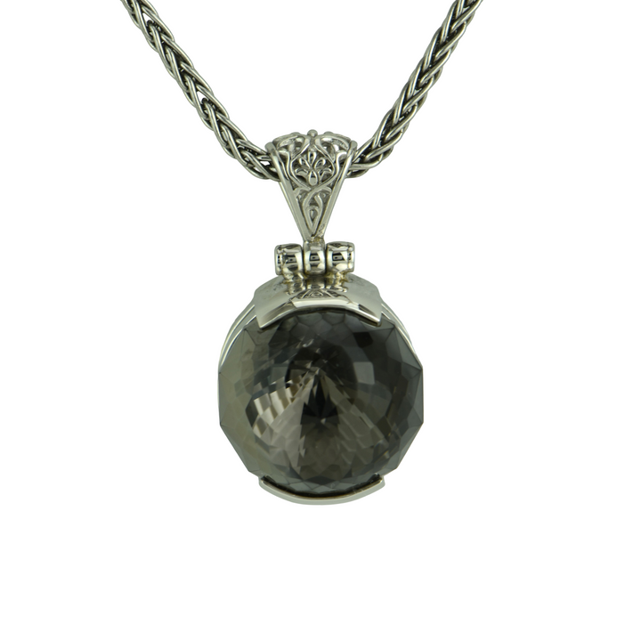 Midnight Mystic Quartz Pendant