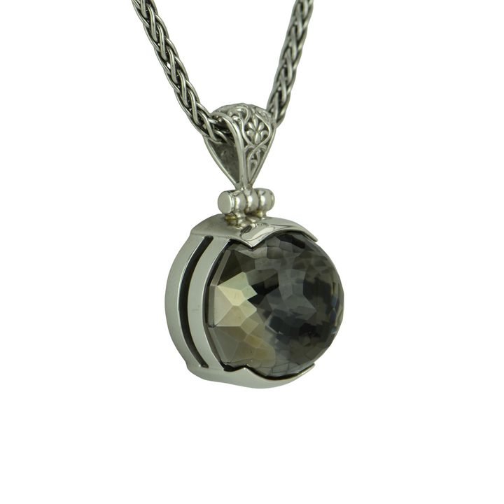 Midnight Mystic Quartz Pendant
