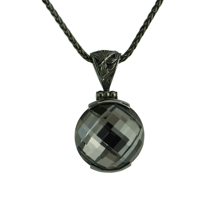 Midnight Mystic Quartz Pendant