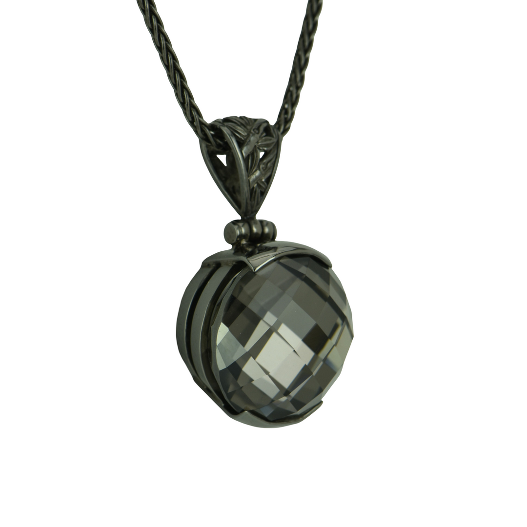Midnight Mystic Quartz Pendant