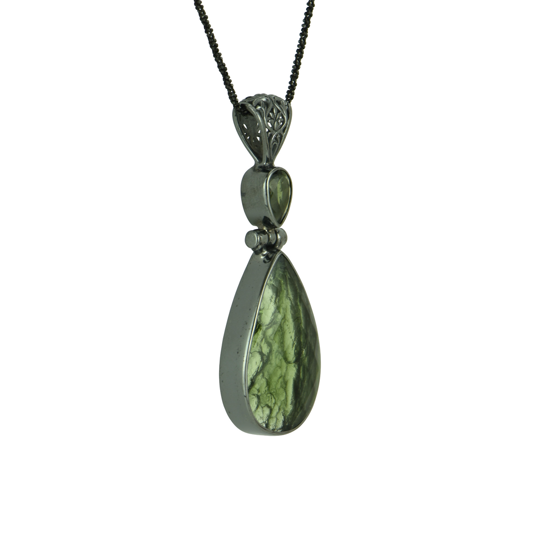 Moldavite Pendant