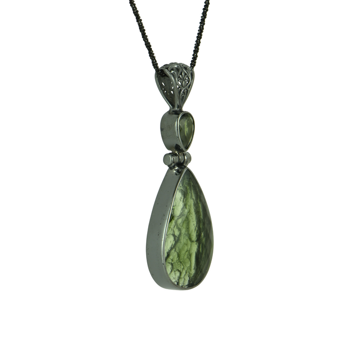 Moldavite Pendant