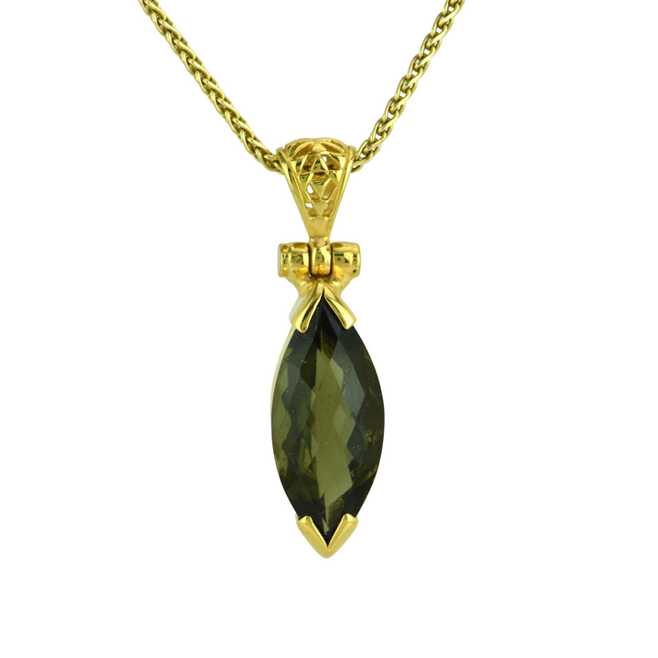 Moldavite Pendant