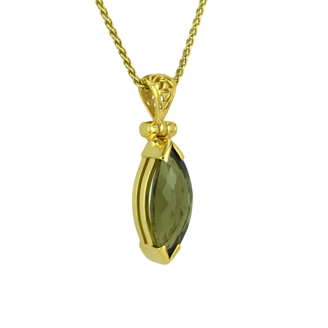 Moldavite Pendant