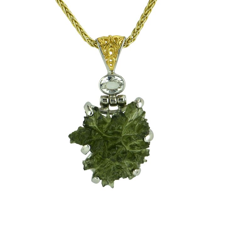 Besednice Moldavite Pendant