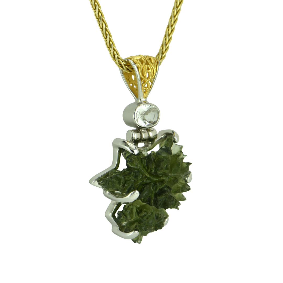 Besednice Moldavite Pendant