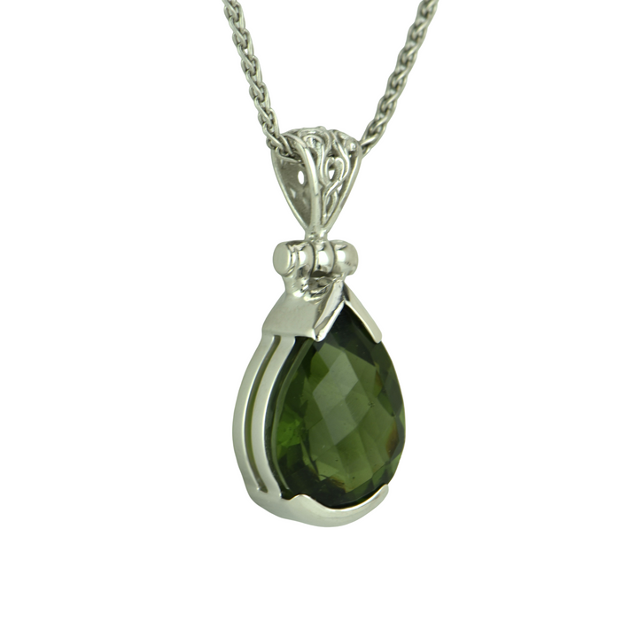 Moldavite Pendant