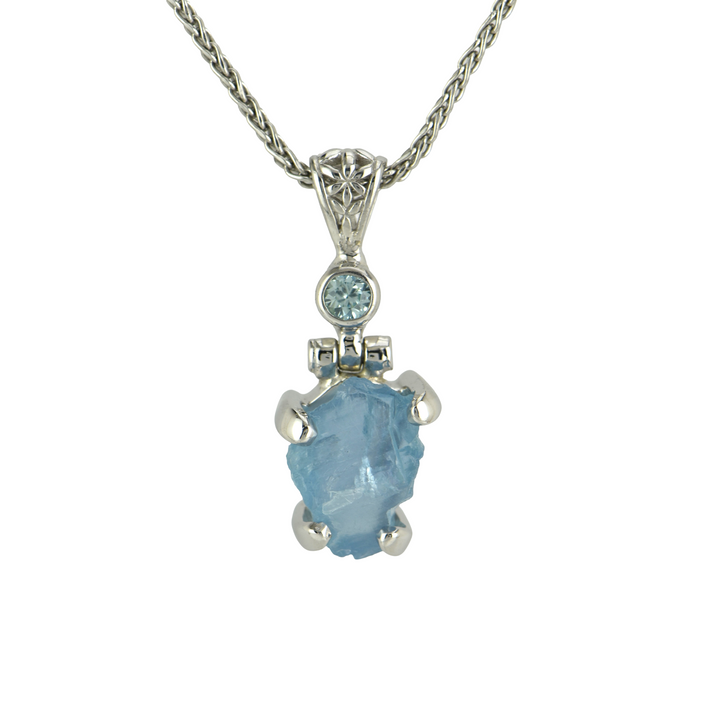 Blue Beryl Pendant