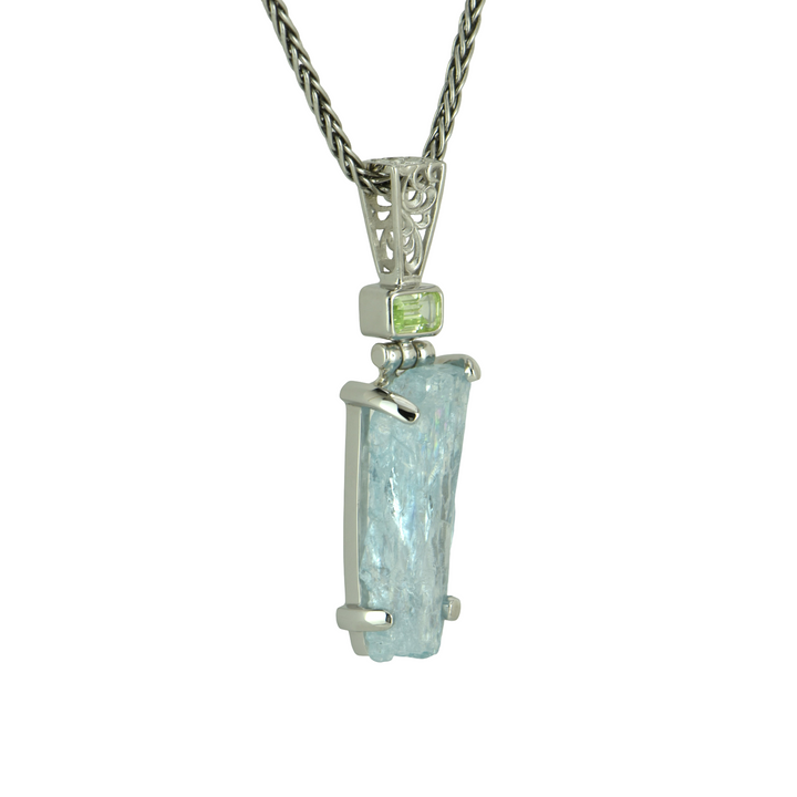 Blue Beryl Pendant