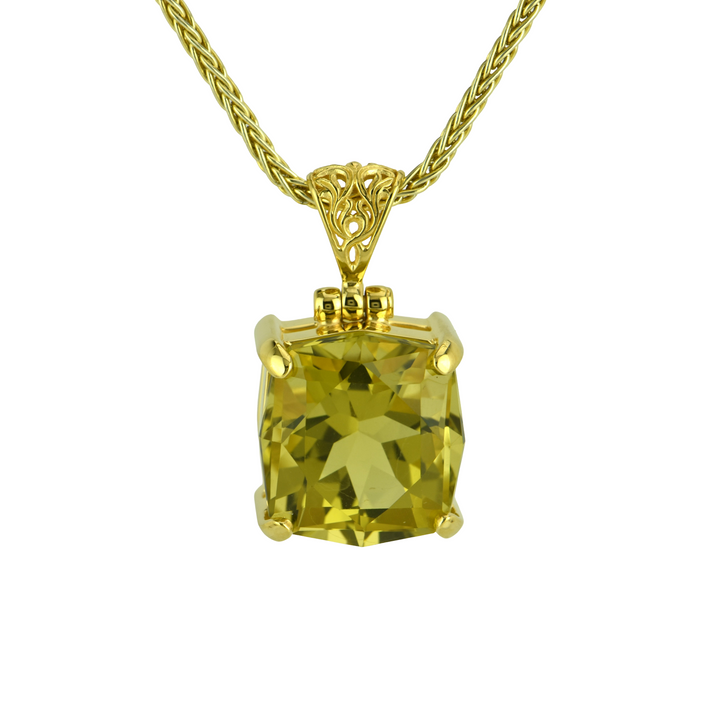 Lemon Quartz Pendant