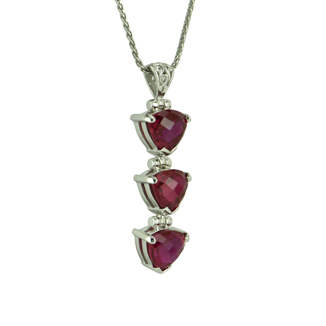 Ruby Sapphire Pendant