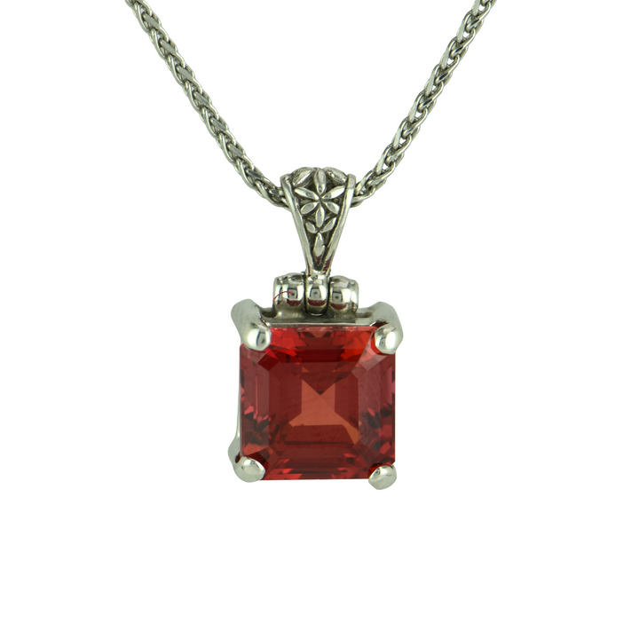 Padparadscha Sapphire Pendant