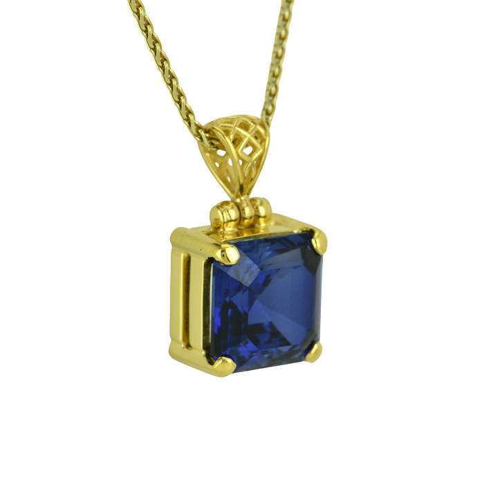 Blue Sapphire Pendant