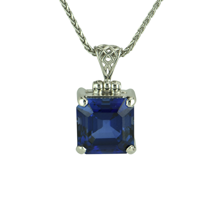 Blue Sapphire Pendant