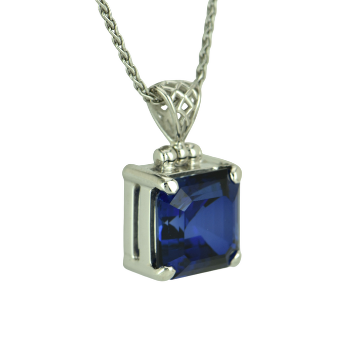 Blue Sapphire Pendant