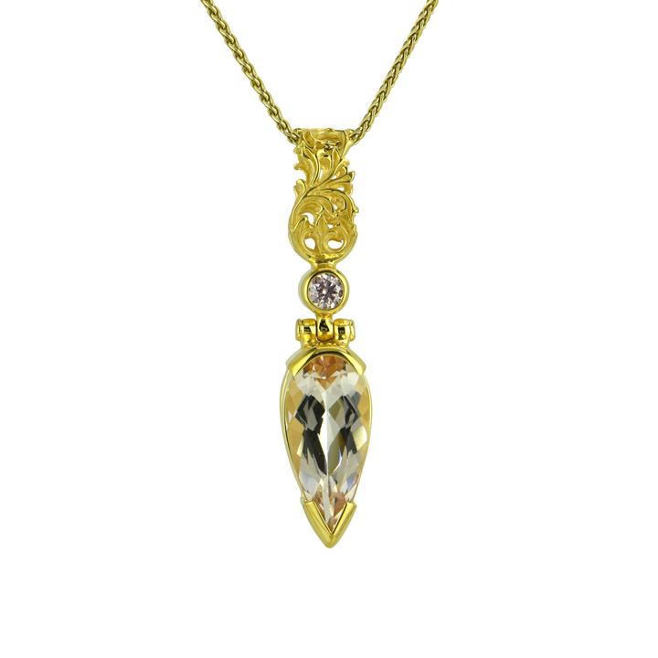 Morganite Pendant