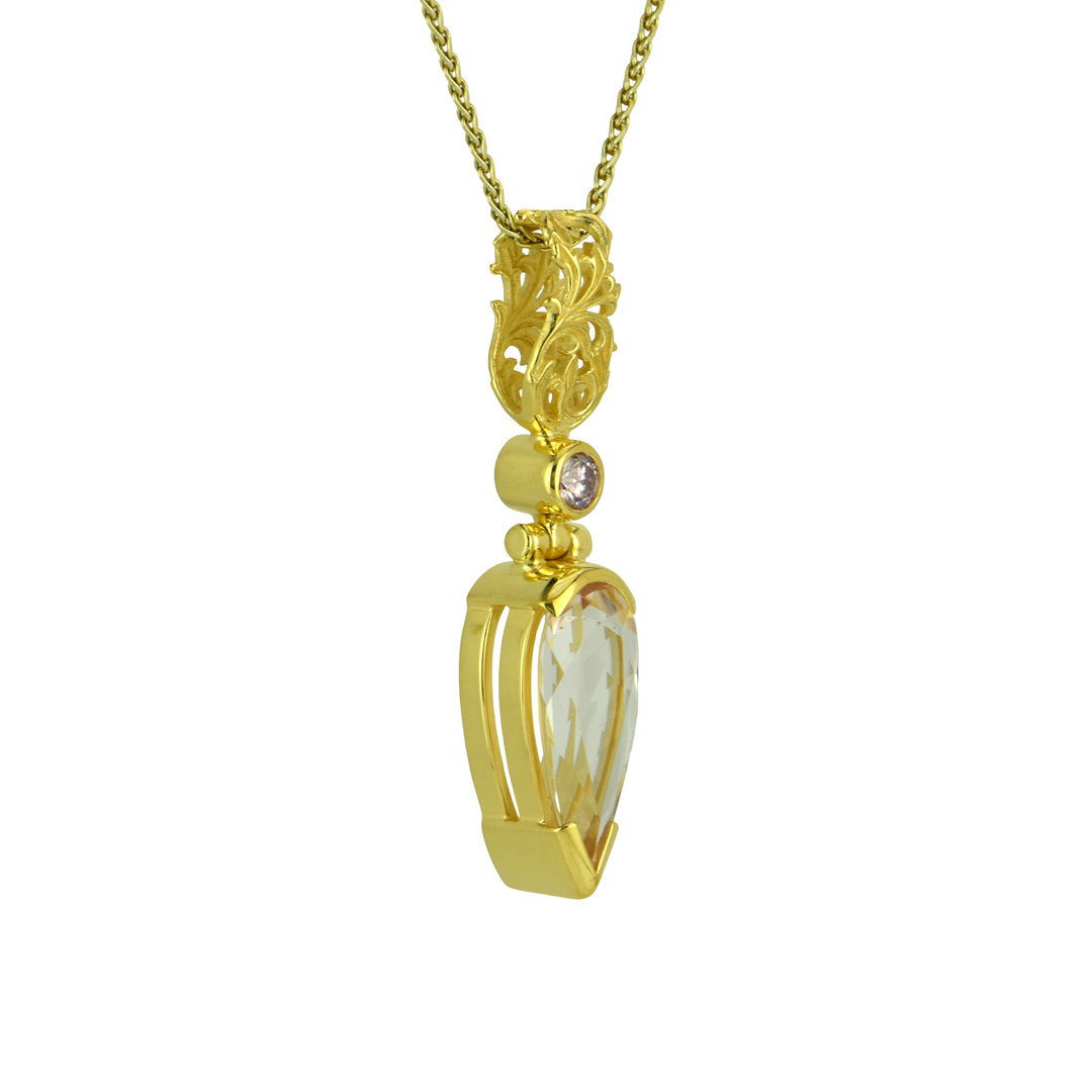 Morganite Pendant
