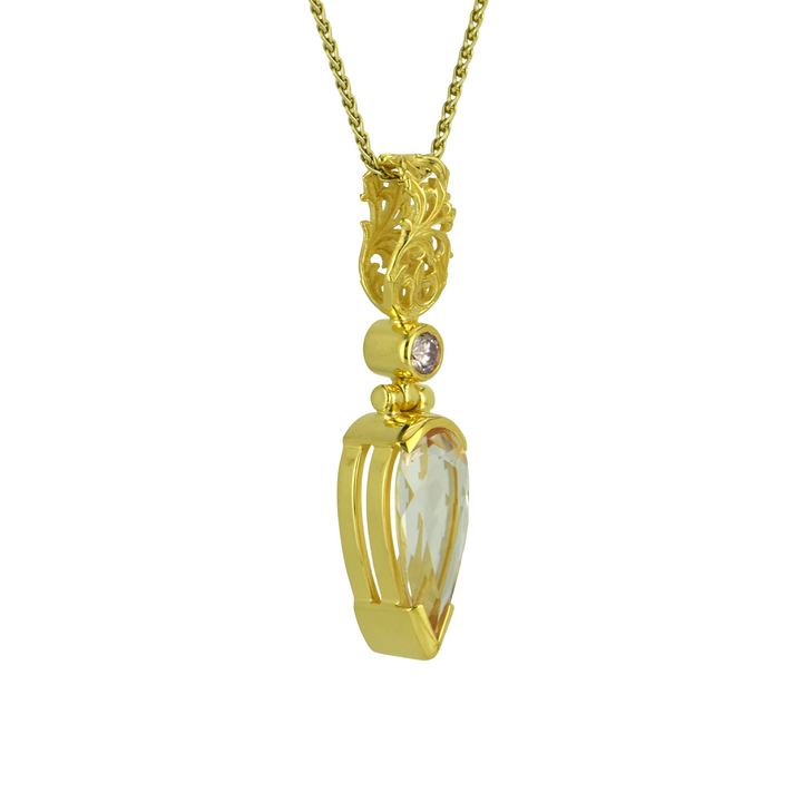Morganite Pendant