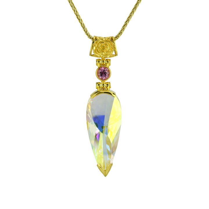 Angel Aura Amour Mystic Quartz Pendant