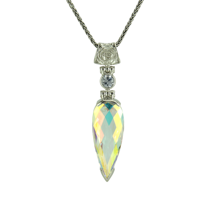 Angel Aura Amour Mystic Quartz Pendant