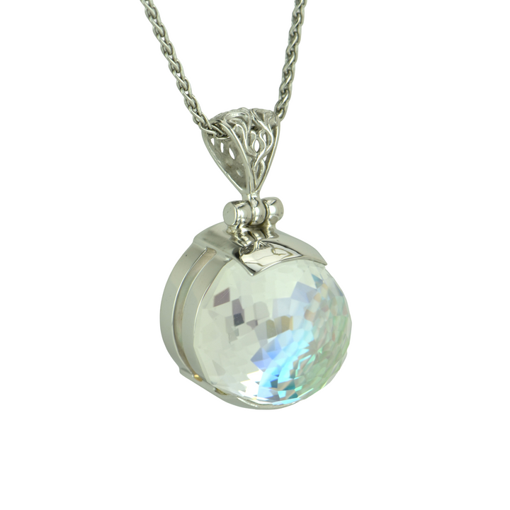 Angel Aura Euphoria Mystic Quartz Pendant