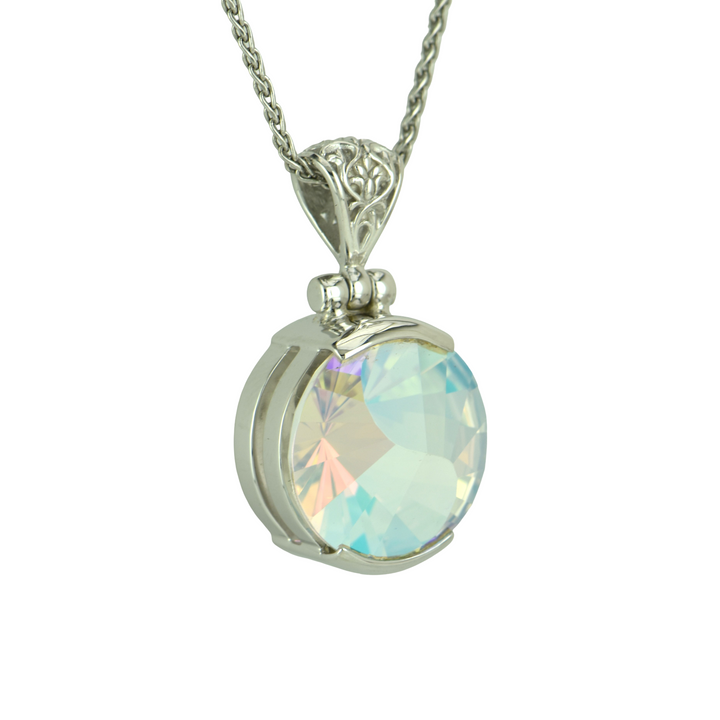 Angel Aura Amour Mystic Quartz Pendant