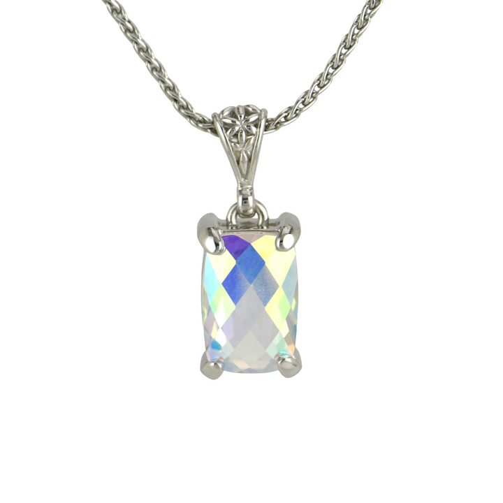 Angel Aura Amour Mystic Quartz Pendant