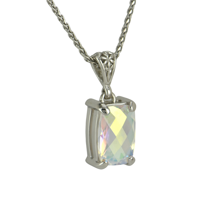 Angel Aura Amour Mystic Quartz Pendant