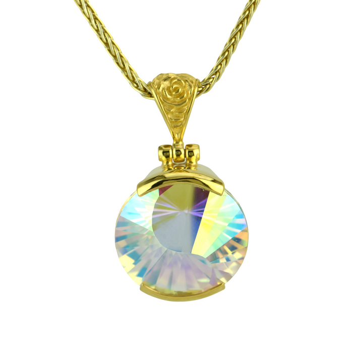 Angel Aura Amour Mystic Quartz Pendant