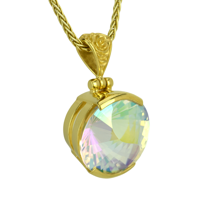 Angel Aura Amour Mystic Quartz Pendant