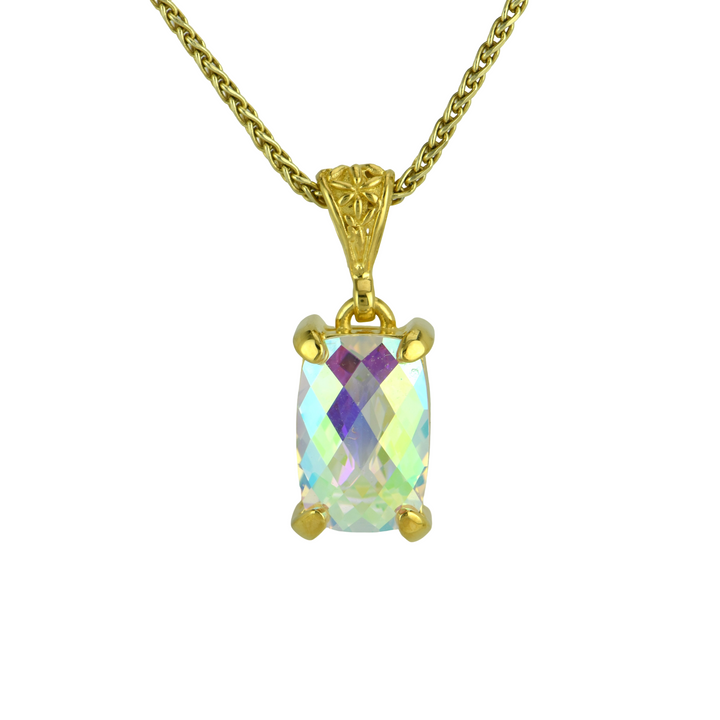 Angel Aura Amour Mystic Quartz Pendant