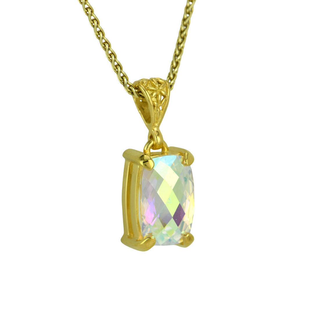 Angel Aura Amour Mystic Quartz Pendant
