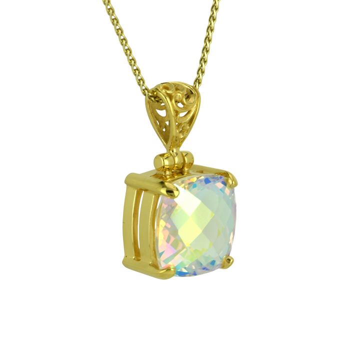 Angel Aura Amour Mystic Quartz Pendant