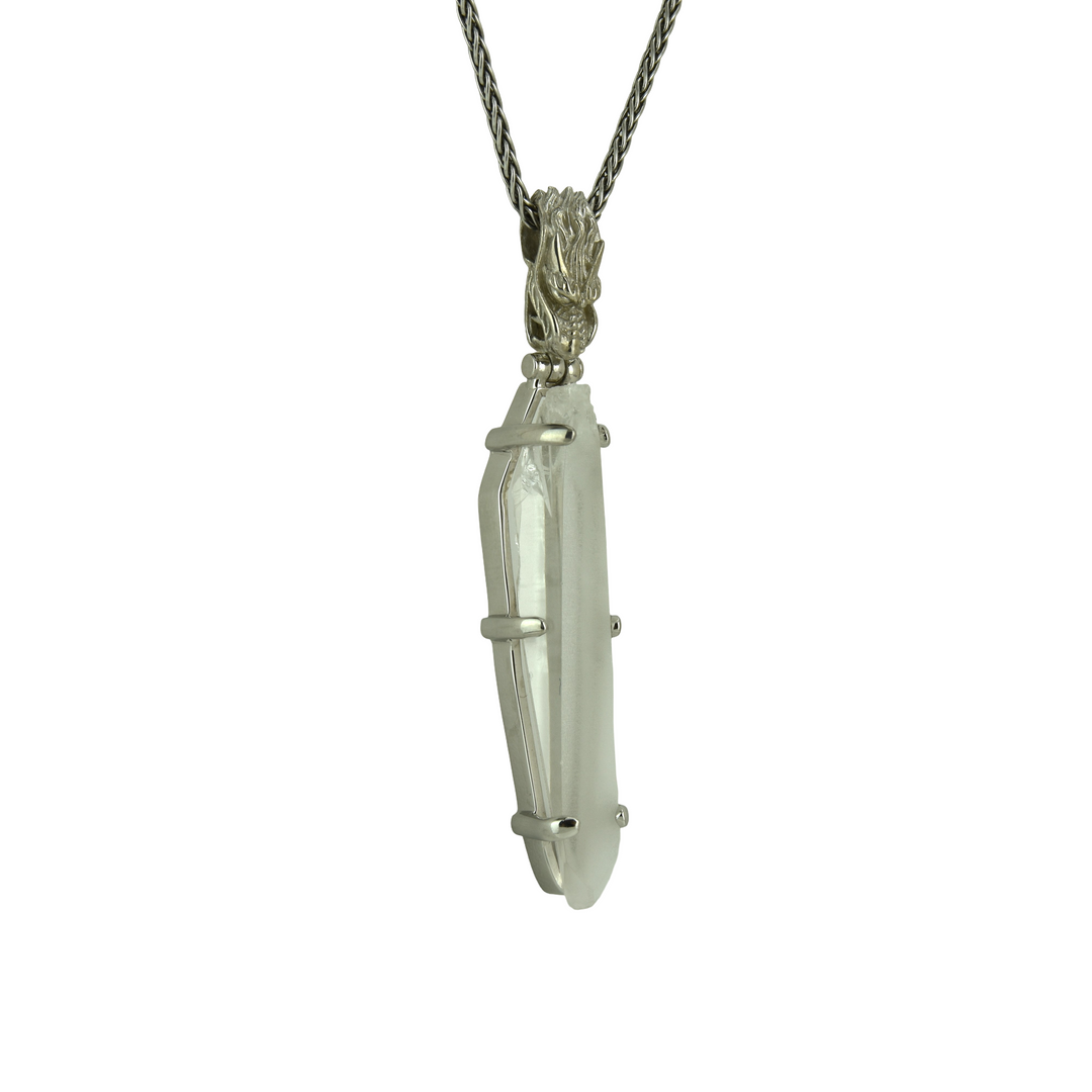 Lemurian Quartz Pendant