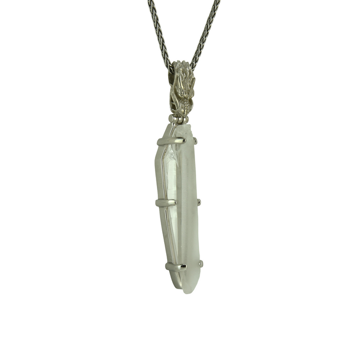 Lemurian Quartz Pendant