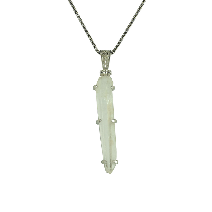 Lemurian Quartz Pendant