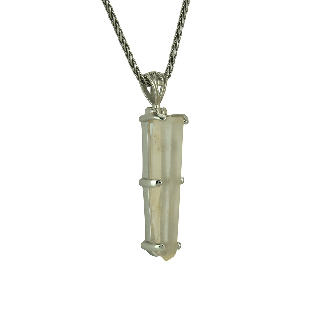 Lemurian Quartz Pendant