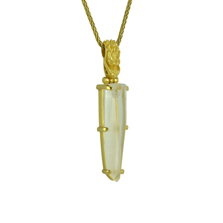 Lemurian Quartz Pendant