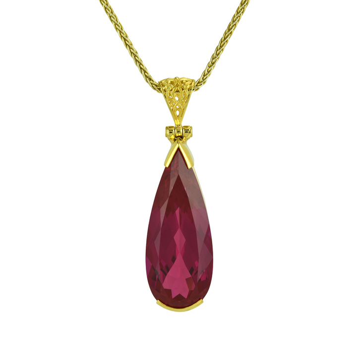 Parvati Pink Sapphire Pendant